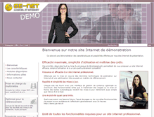 Tablet Screenshot of demo.ge-net.ch